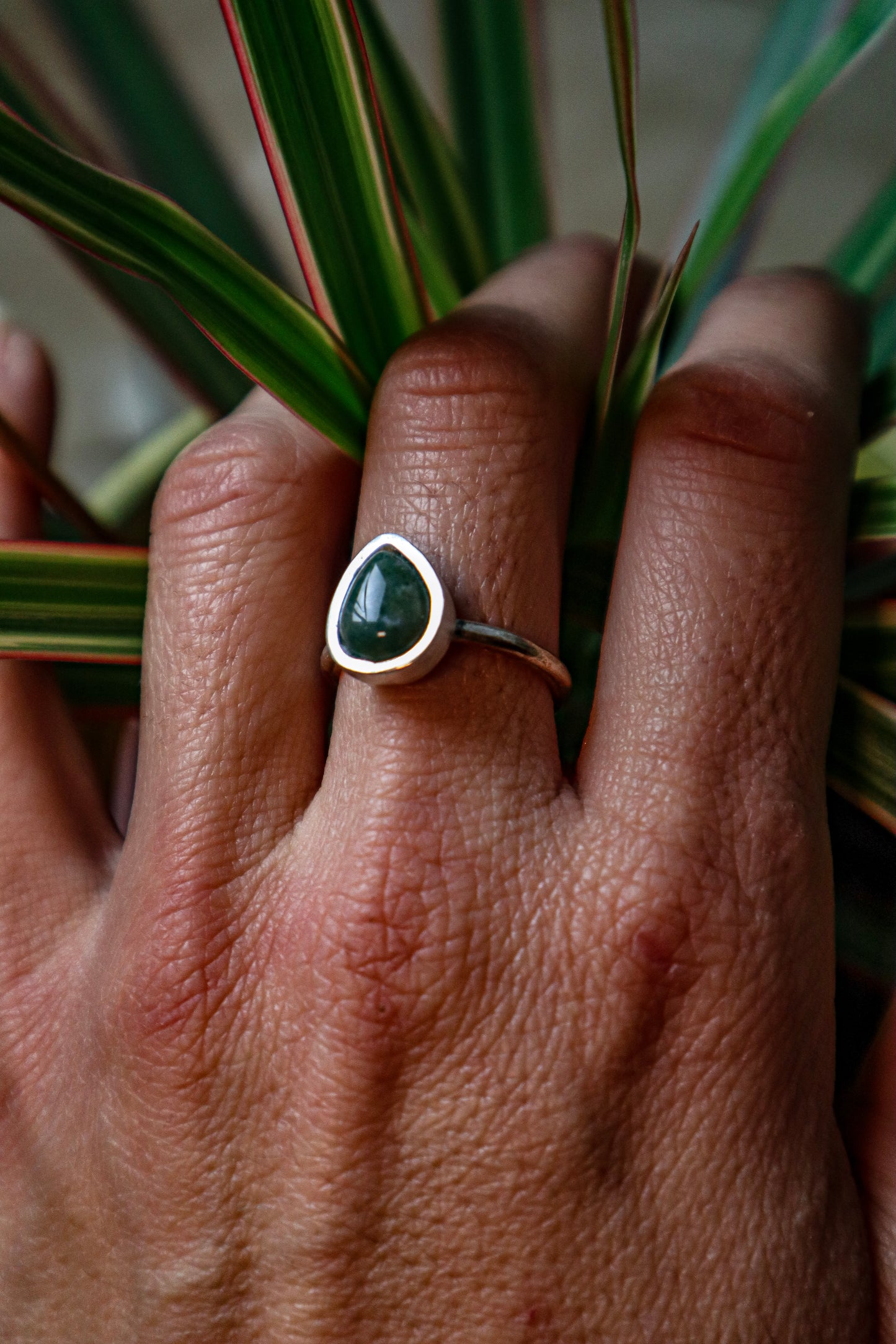 Ruana-Ring aus 925er Silber
