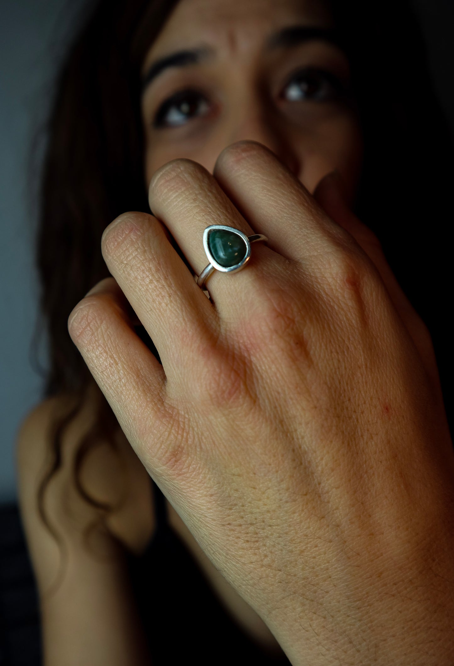 Ruana-Ring aus 925er Silber