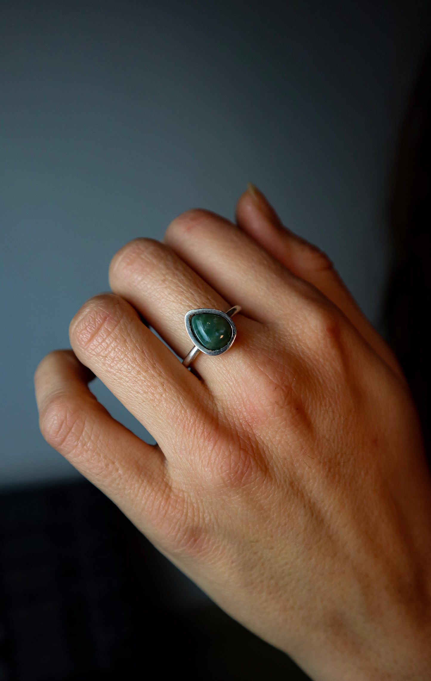 Ruana-Ring aus 925er Silber