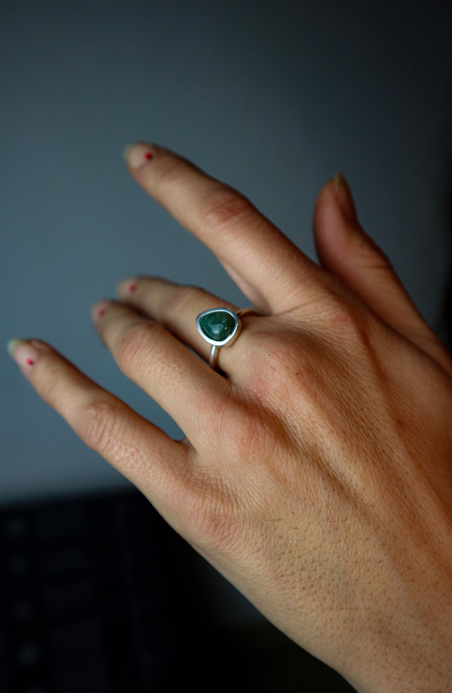 Ruana-Ring aus 925er Silber