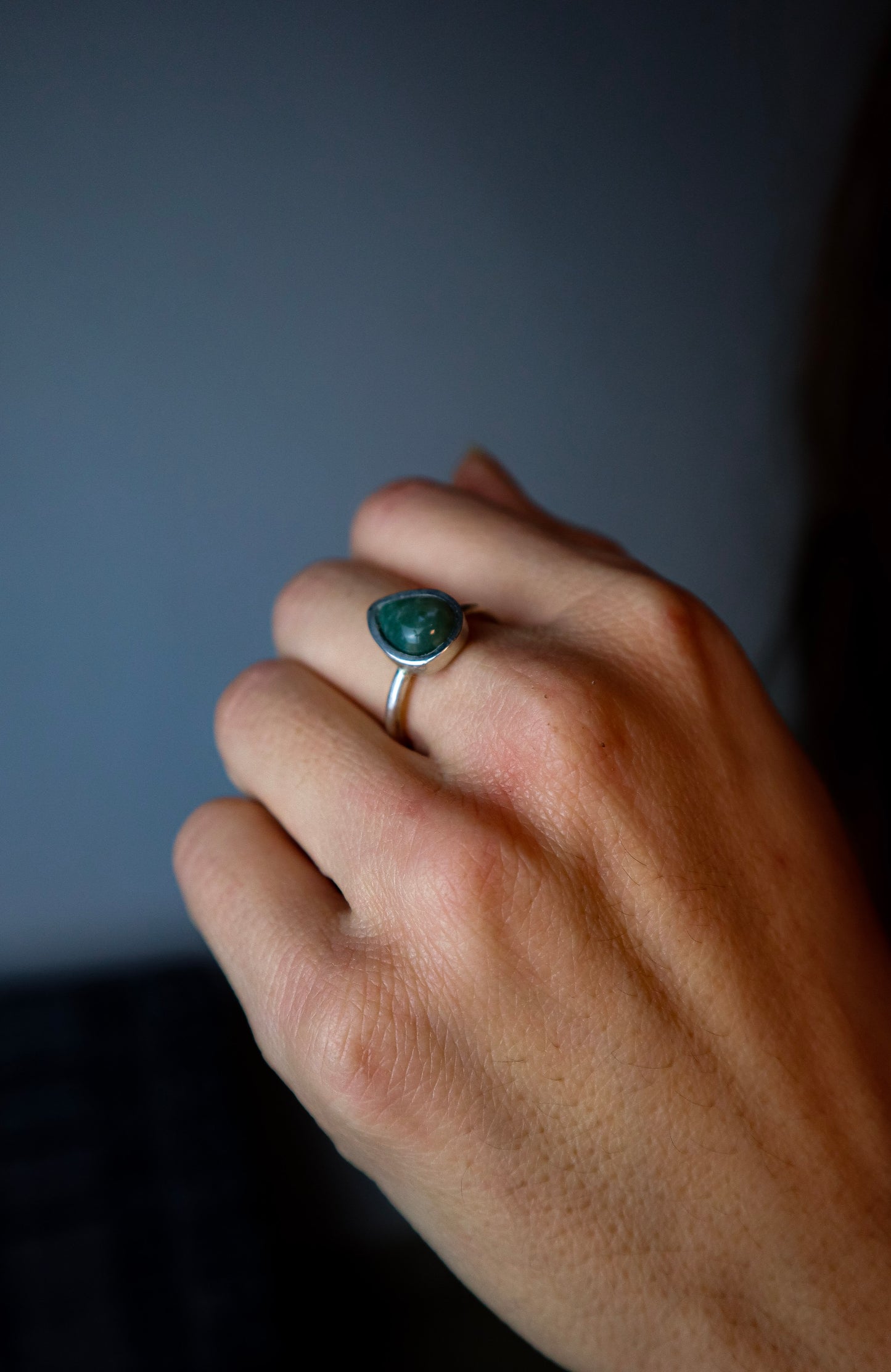 Ruana-Ring aus 925er Silber