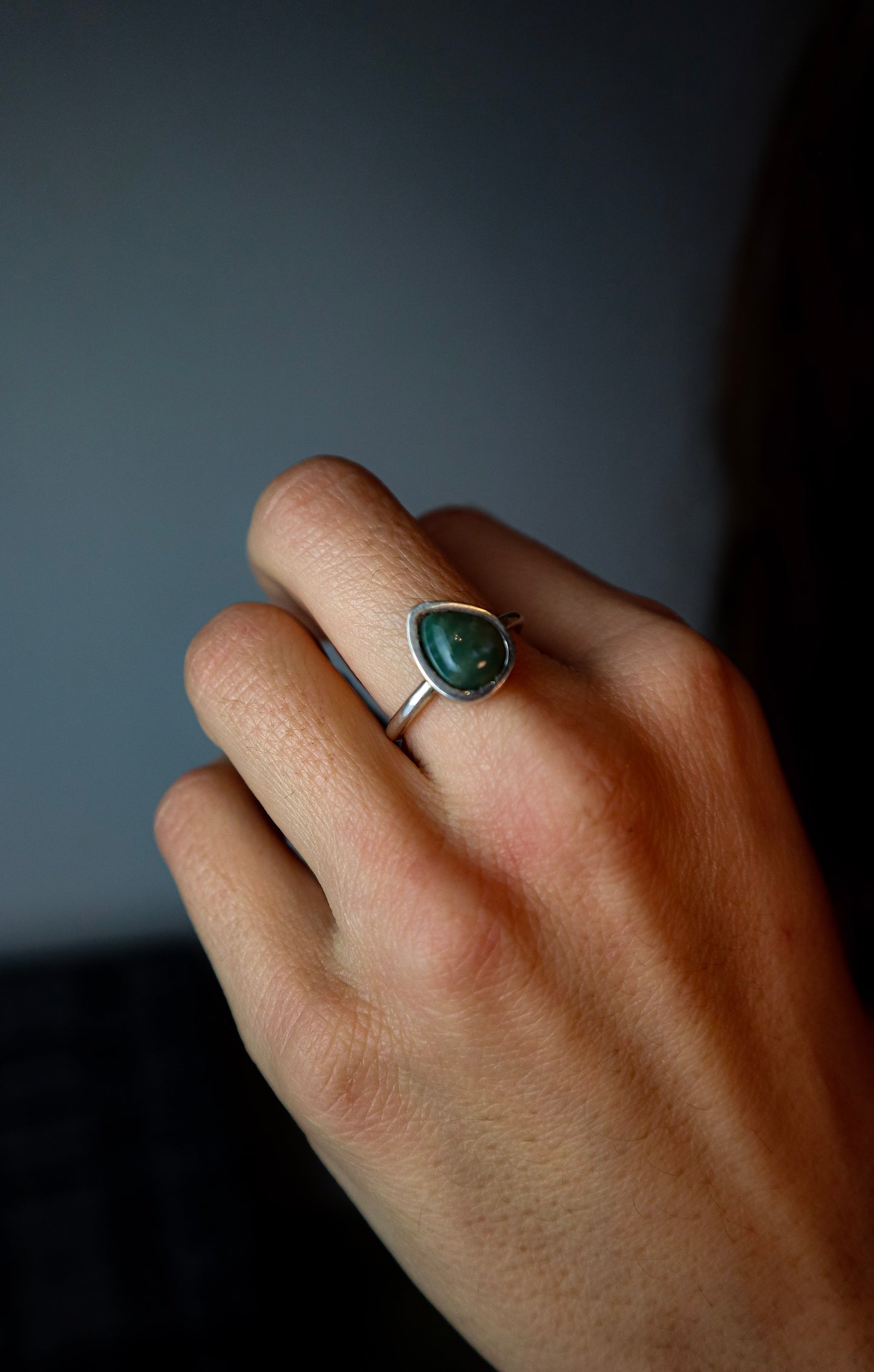 Ruana-Ring aus 925er Silber