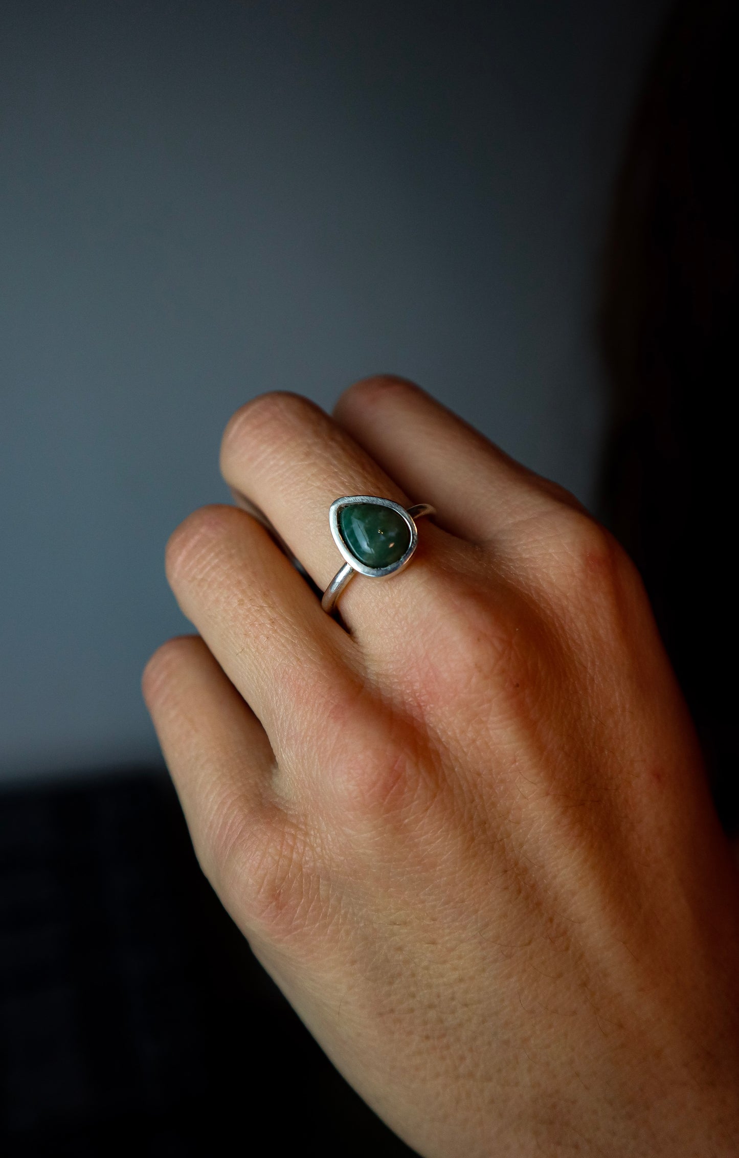Ruana-Ring aus 925er Silber