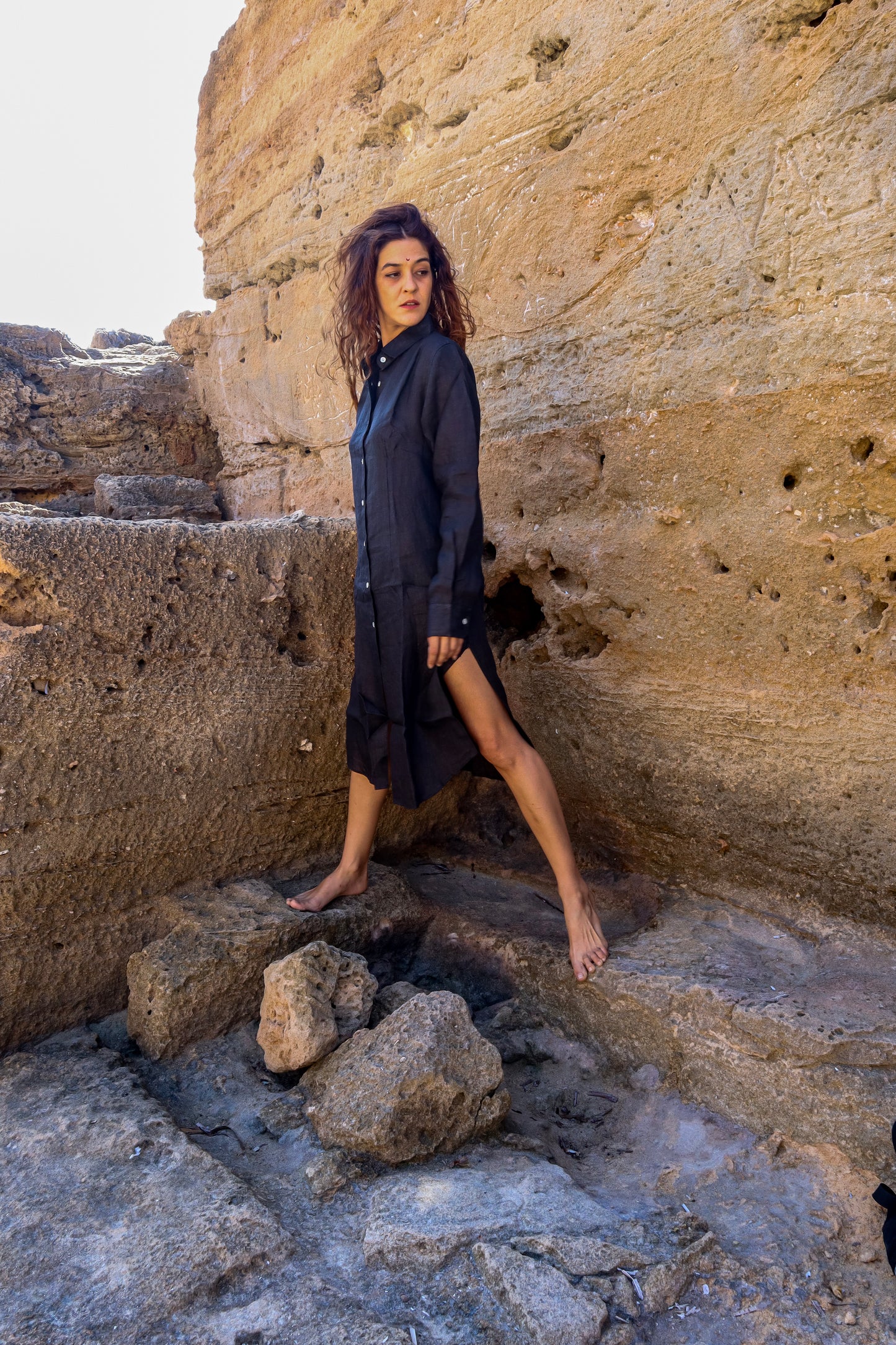 Vestido Sakti Negro