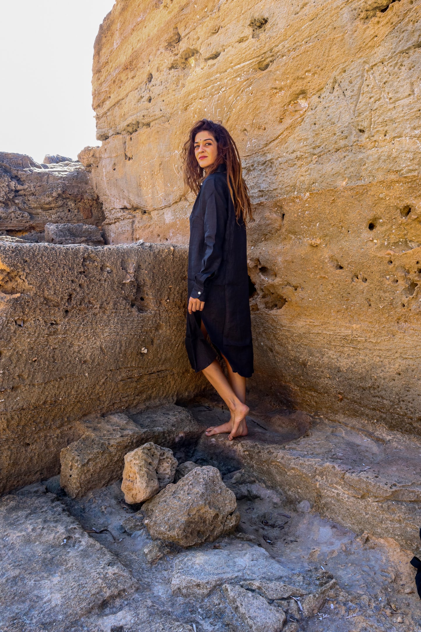 Vestido Sakti Negro