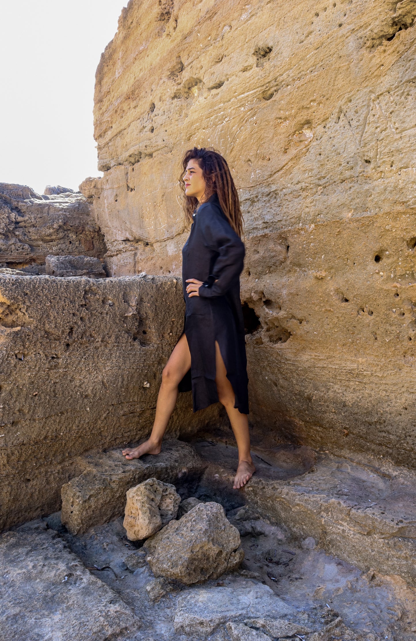 Vestido Sakti Negro