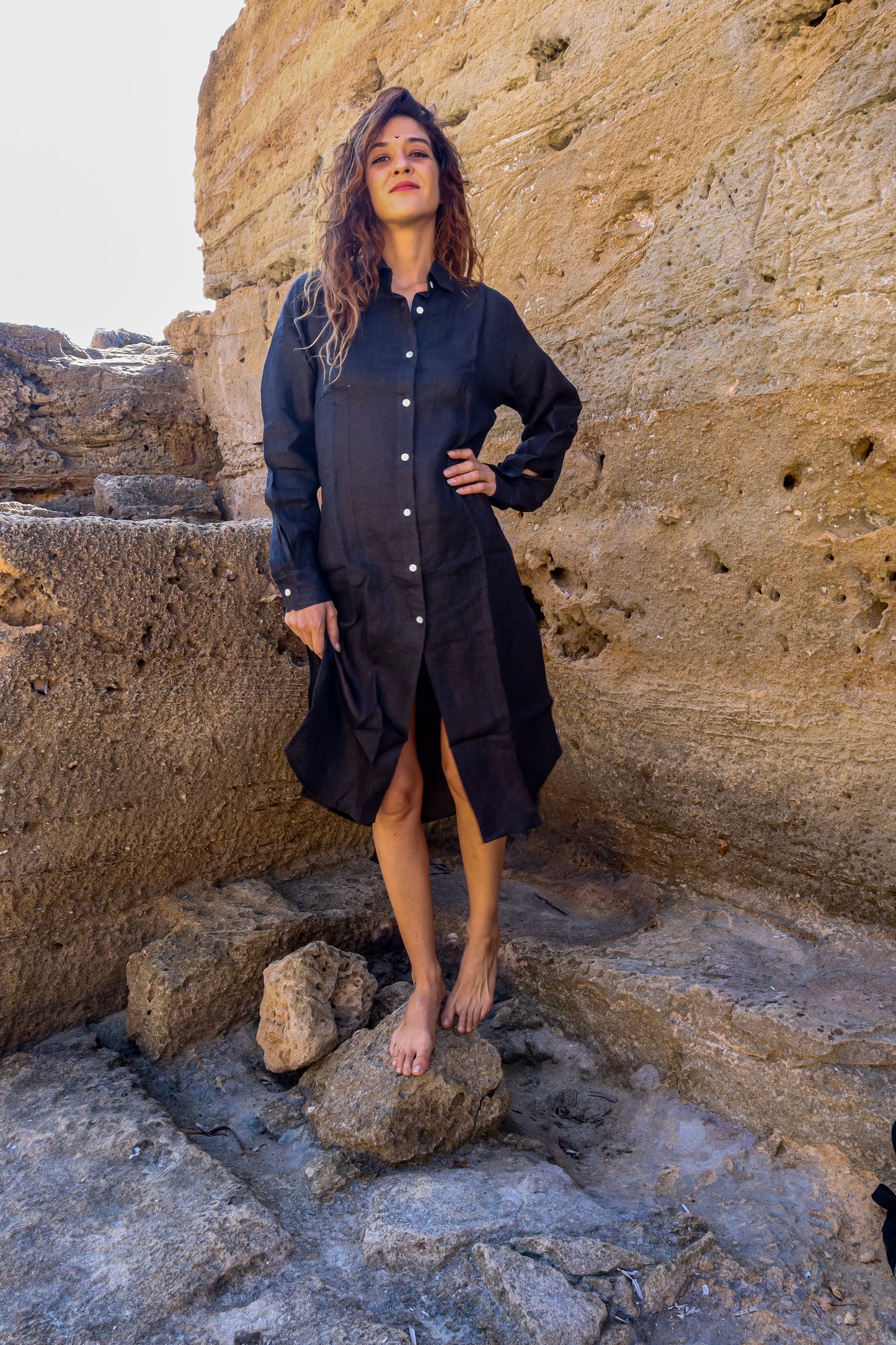 Vestido Sakti Negro