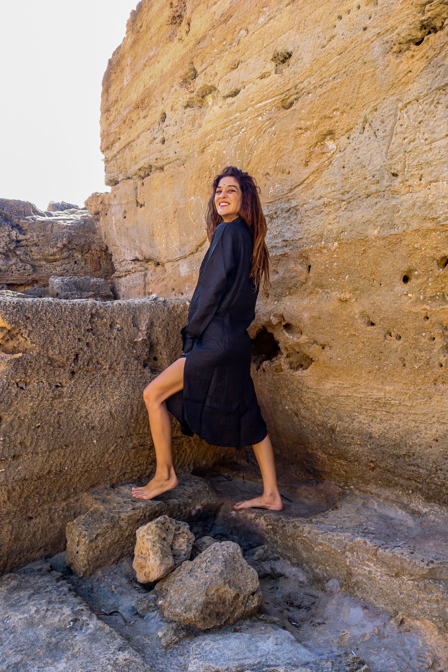 Vestido Sakti Negro