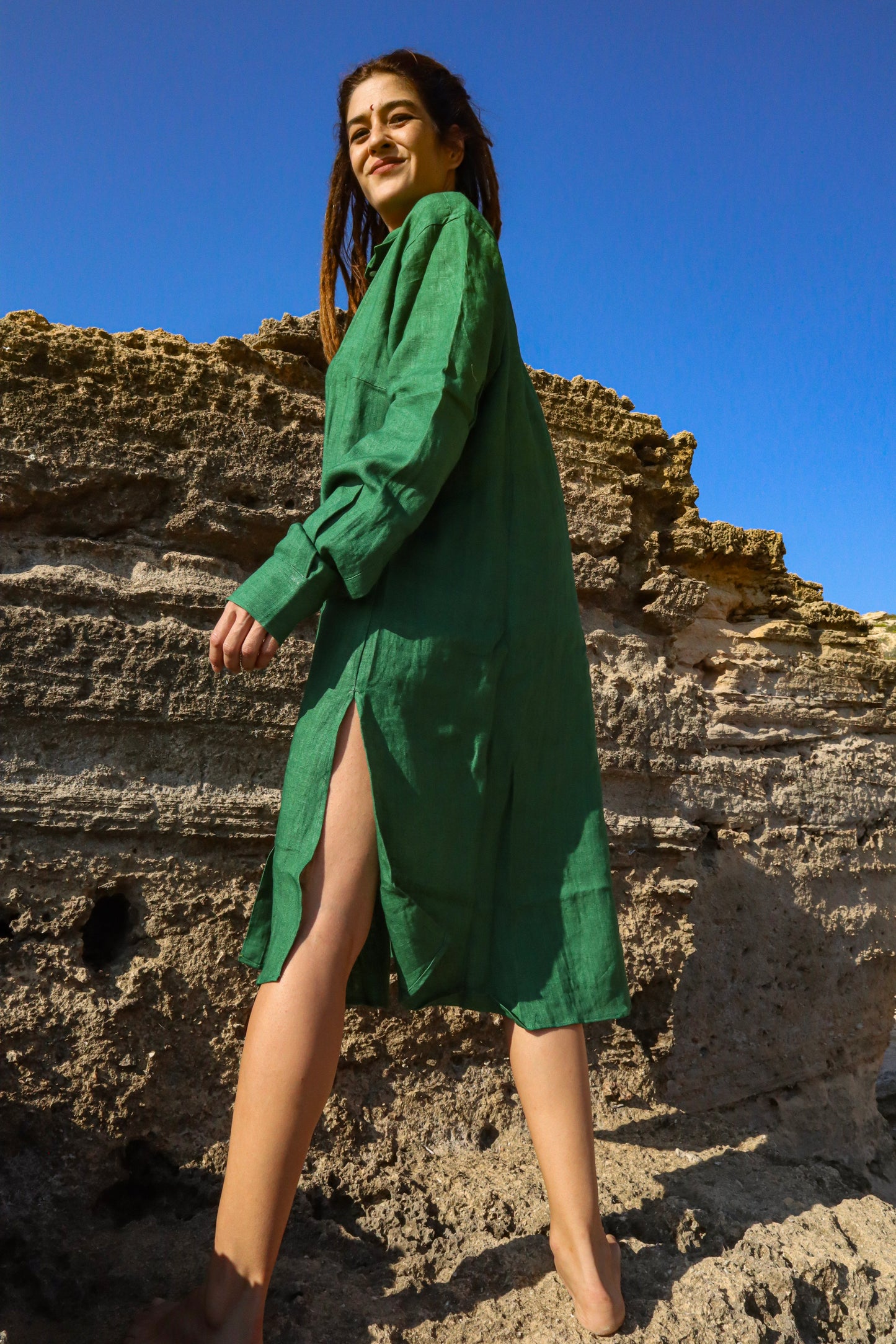 Vestido Sakti Verde