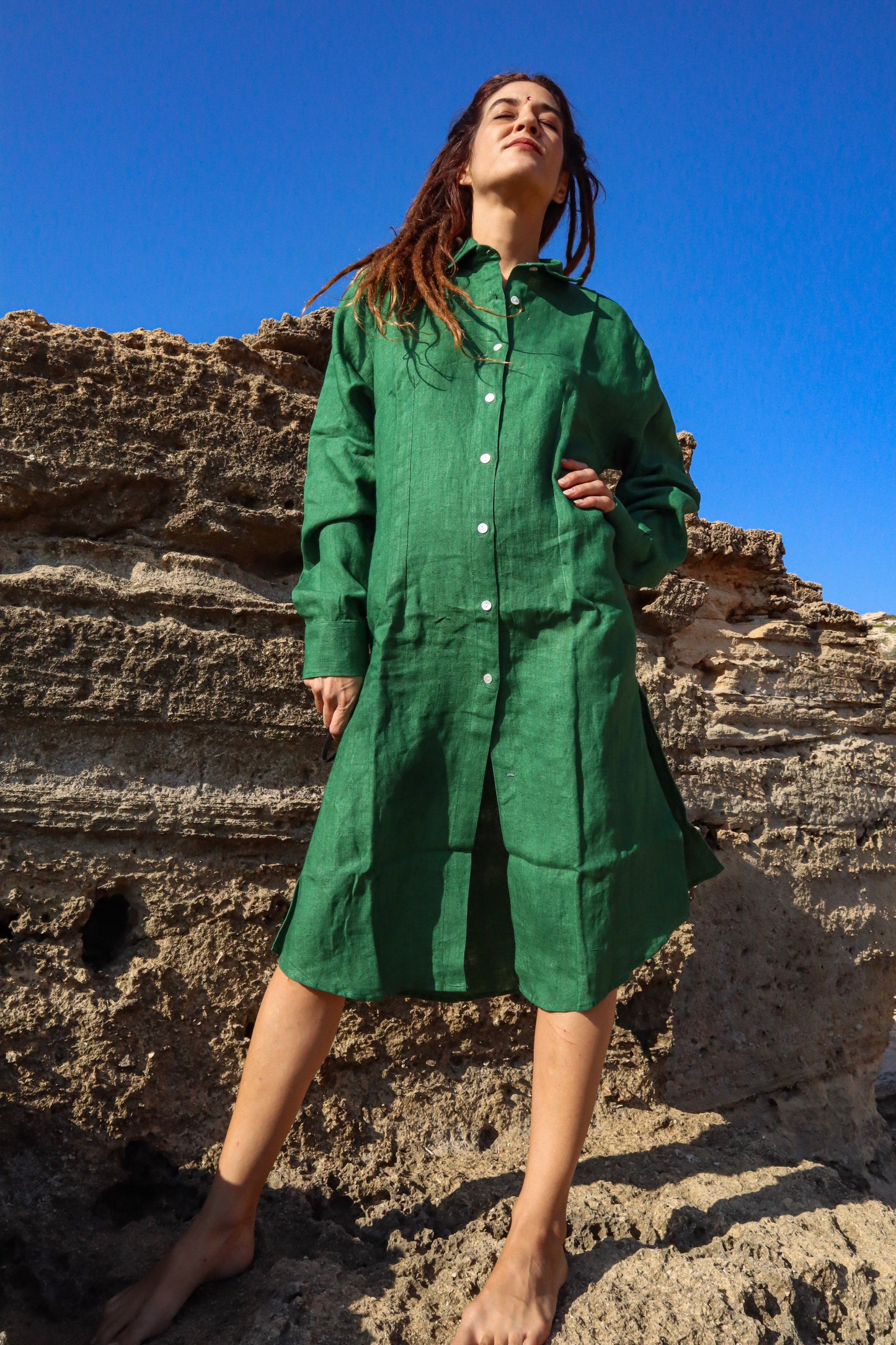 Vestido Sakti Verde