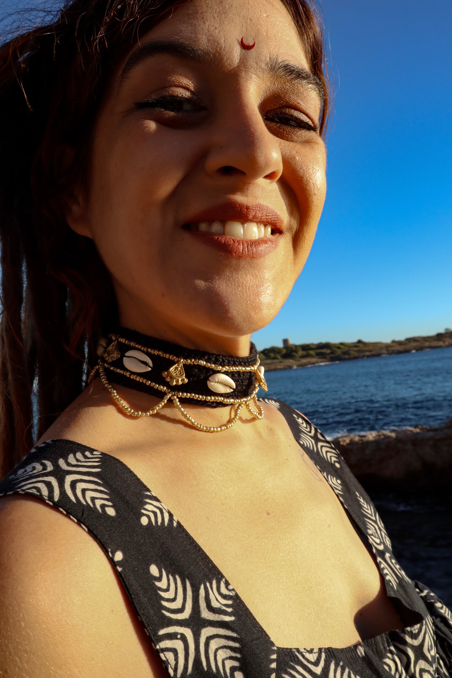 Collar de Ganchillo hecho a mano con amor Baarah