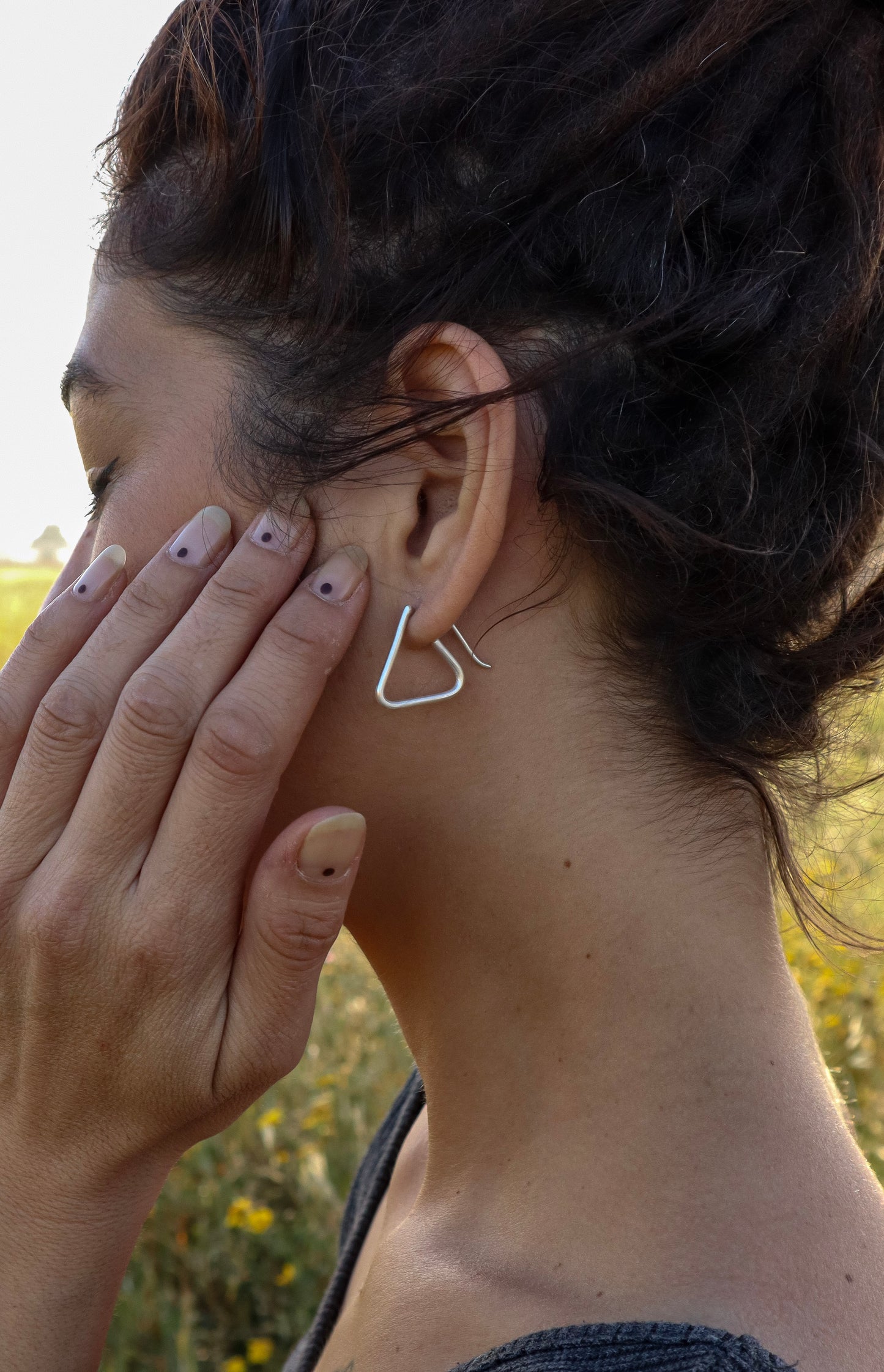 Pendientes Tringu de Plata 925