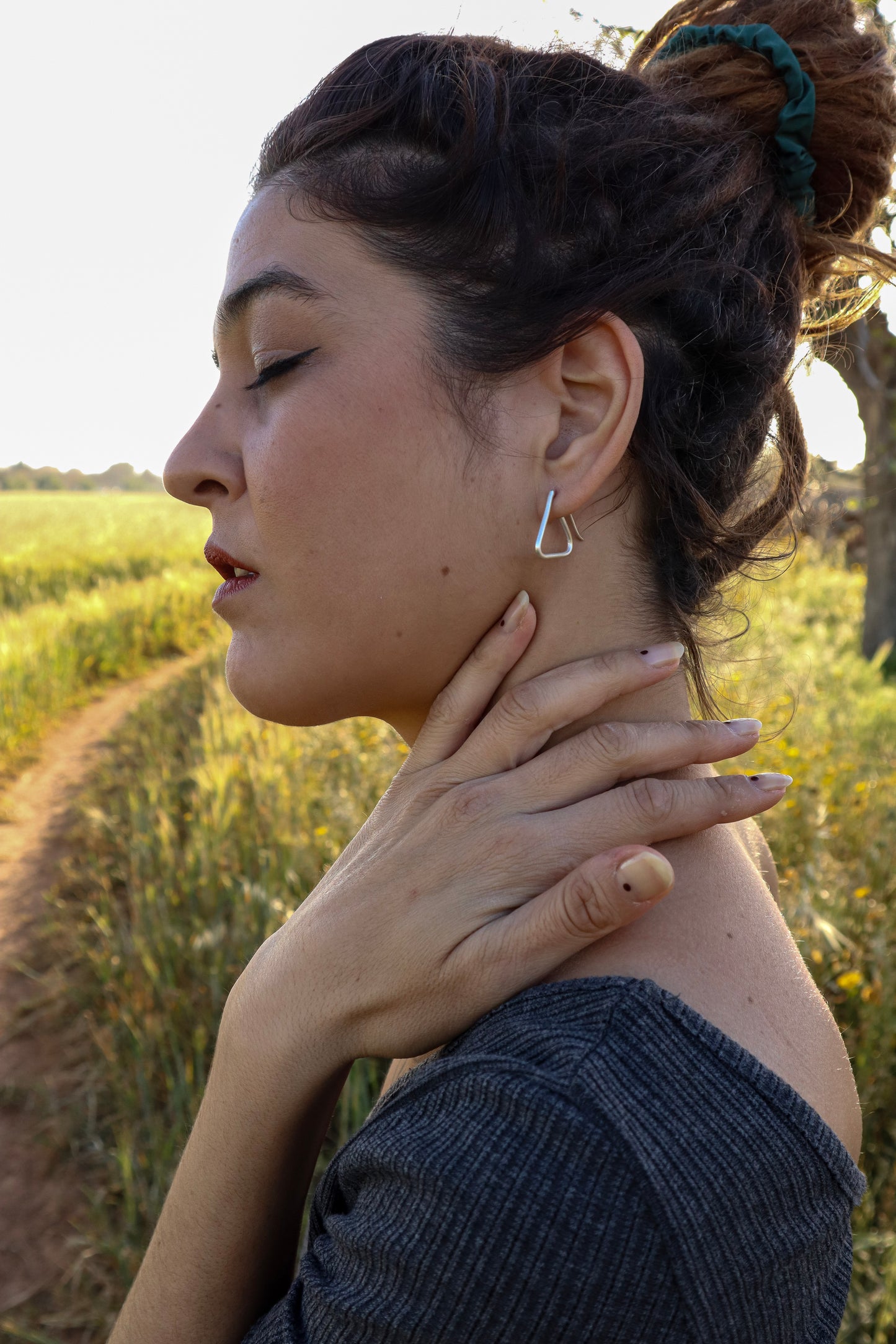 Pendientes Tringu de Plata 925