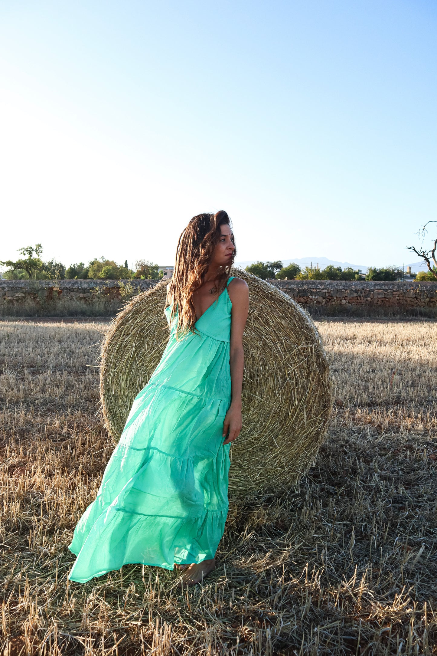 Vestido HARA Turquesa