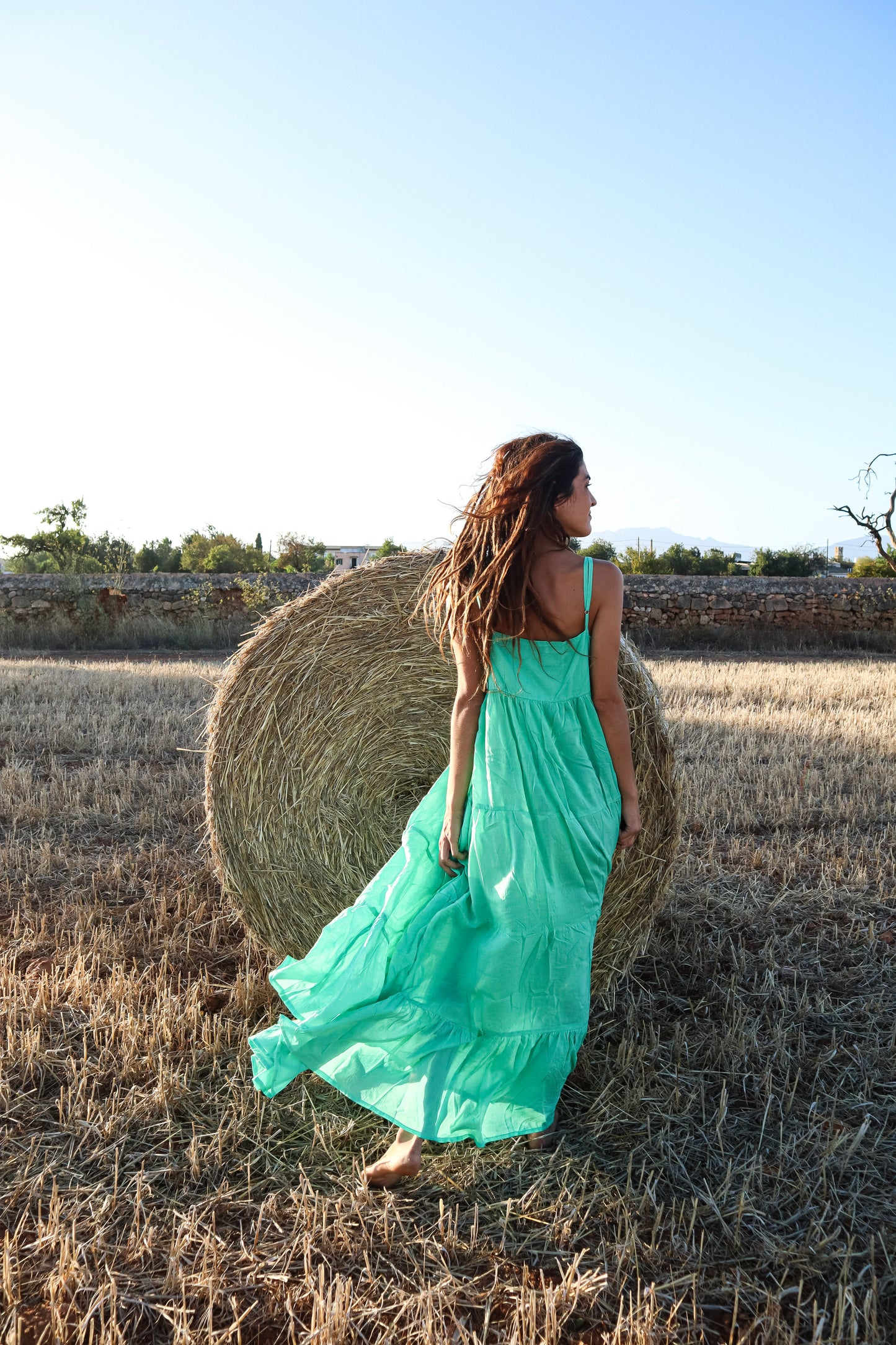 Vestido HARA Turquesa