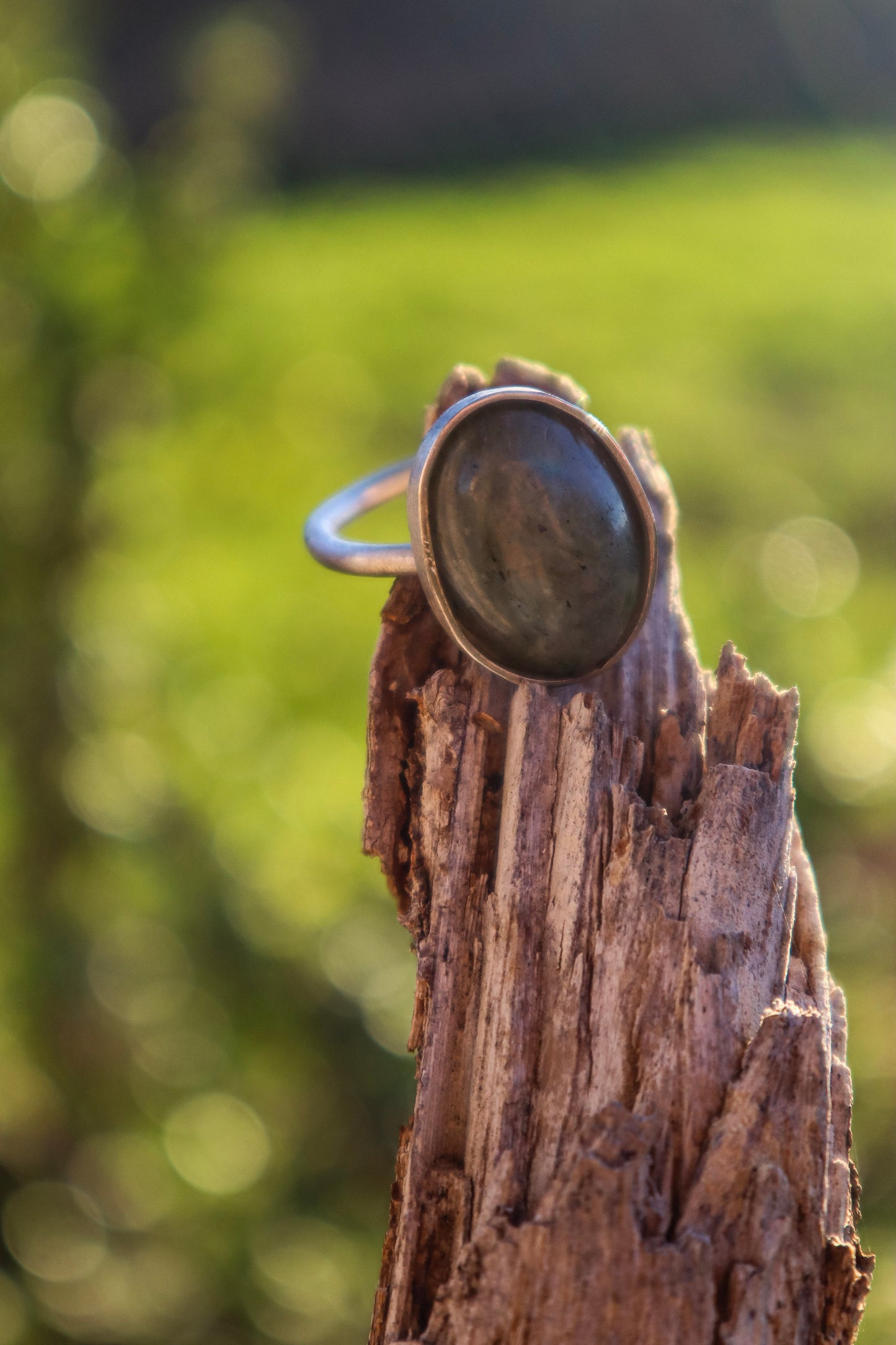 Anillo Labradorita Eunoia Plata 925