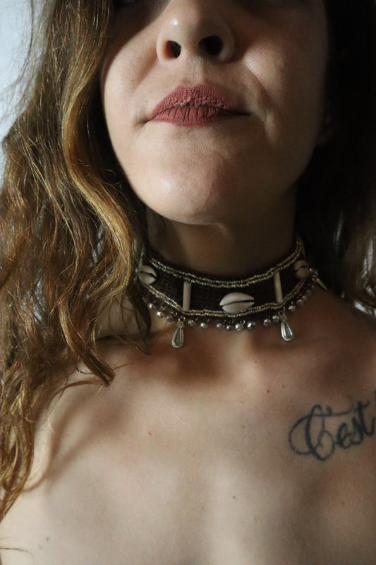 Collar de Ganchillo hecho a mano con amor Nou